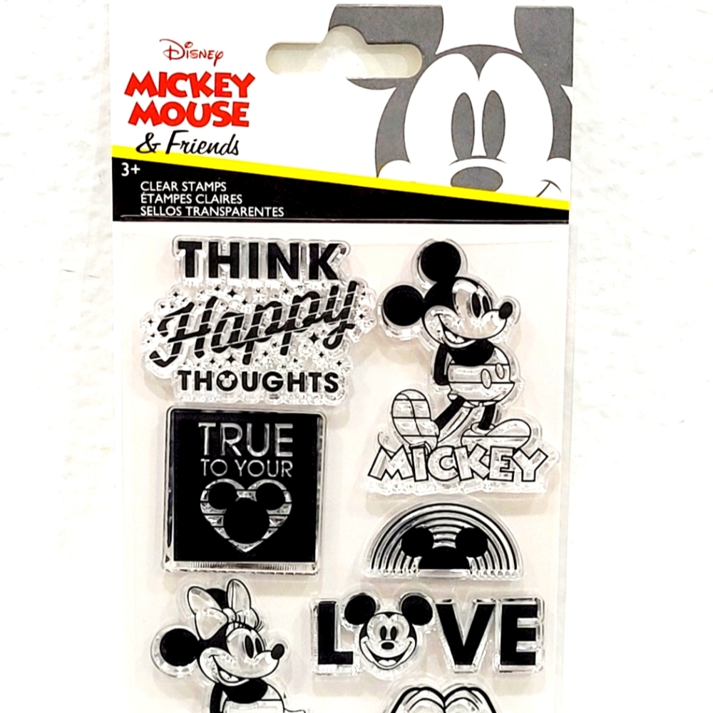 Mickey and Minnie Mouse stamps